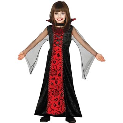 FIESTAS GUIRCA Vampirin-Gräfin-Kostüm für Kinder FIESTAS GUIRCA Vampirin-Gräfin-Kostüm für Kinder
