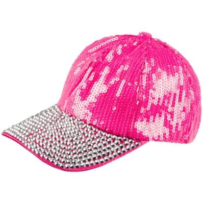 Boland Mütze Bling, für Frauen und Männer geeignet, Basecap mit Pailletten, Glitzer, Kostüm, Fasching, Mottoparty Boland Mütze Bling, für Frauen und Männer geeignet, Basecap mit Pailletten, Glitzer, Kostüm, Fasching, Mottoparty