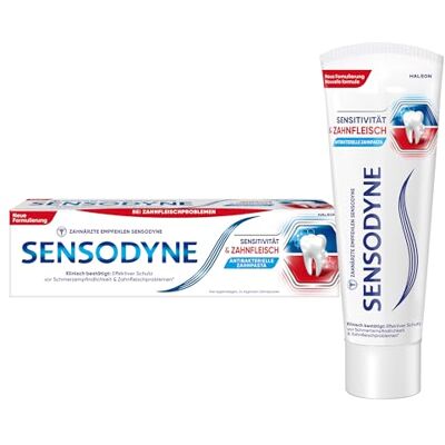 Sensodyne Sensitivität & Zahnfleisch Zahnpasta, 75 ml, Zahnfleischschutz Sensodyne Sensitivität & Zahnfleisch Zahnpasta, 75 ml, Zahnfleischschutz