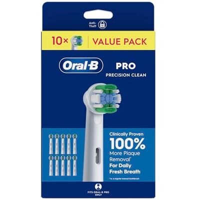 Oral-B Pro Precision Clean Ersatzbürstenköpfe, weiß, 10 Stück Oral-B Pro Precision Clean Ersatzbürstenköpfe, weiß, 10 Stück
