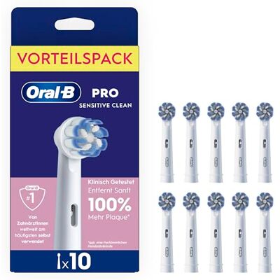 Oral-B Aufsteckbürsten Pro Sensitive Clean 10er Oral-B Aufsteckbürsten Pro Sensitive Clean 10er