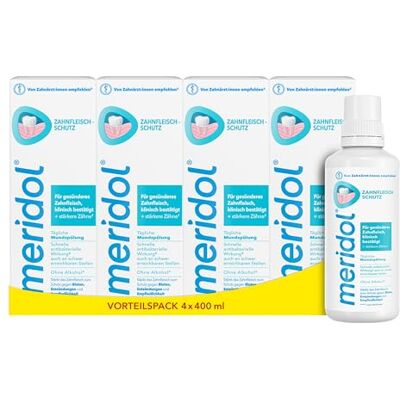 Meridol - Ochrana dásní - Gum protection - 4x400 ml - szájöblítő Meridol - Ochrana dásní - Gum protection - 4x400 ml - szájöblítő