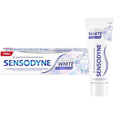 Sensodyne Advanced White Zahnpasta, 75 ml, sanftes Whitening Sensodyne Advanced White Zahnpasta, 75 ml, sanftes Whitening