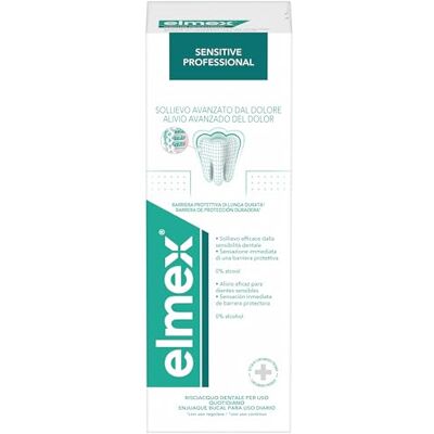 ELMEX Sensitive Plus Mouthwash 400ml ELMEX Sensitive Plus Mouthwash 400ml