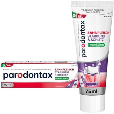 Parodontax Zahnfleisch Stärkung & Schutz Zahnpasta, 75ml, frische Minze Parodontax Zahnfleisch Stärkung & Schutz Zahnpasta, 75ml, frische Minze
