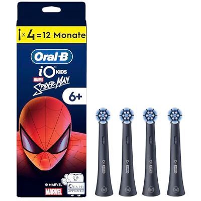 Oral-B Aufsteckbürsten iO Kids Spiderman 4er Oral-B Aufsteckbürsten iO Kids Spiderman 4er