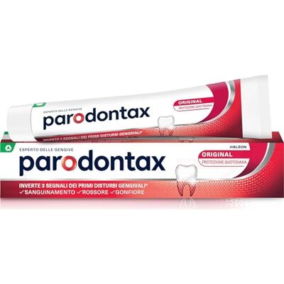 Parodontax Original Zahnpasta entfernt Plaque-Ablagerungen, hält Zahnfleisch, starke Zähne und frischen Atem, für den täglichen Gebrauch, 75 ml Parodontax Original Zahnpasta entfernt Plaque-Ablagerungen, hält Zahnfleisch, starke Zähne und frischen Atem, für den täglichen Gebrauch, 75 ml