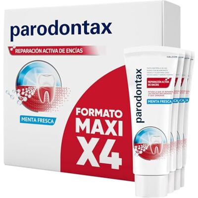 Parodontax Zahnpasten Aktive Zahnfleischreparatur 4 x 75 ml Parodontax Zahnpasten Aktive Zahnfleischreparatur 4 x 75 ml