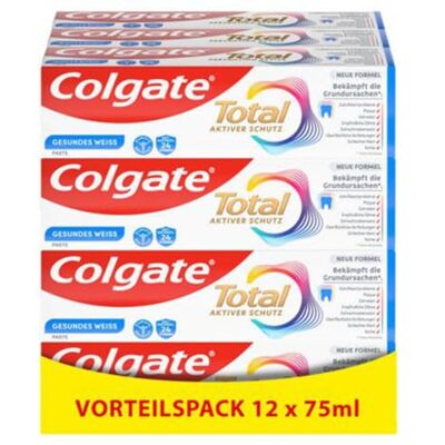 Colgate Zahnpasta Total GESUNDES WEISS 75ml Colgate Zahnpasta Total GESUNDES WEISS 75ml