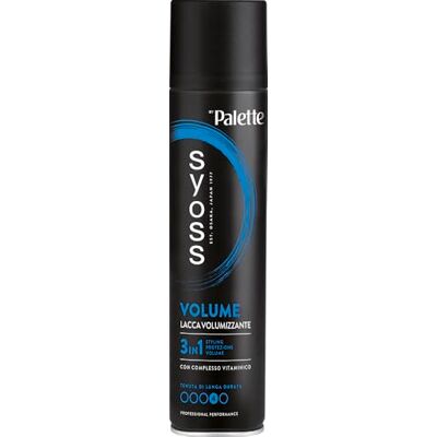 Syoss Volumenspray 300 ml, Haarspray für weiches und glänzendes Haar, 3-in-1-Styling, Schutz, Halt 4, Haarspray mit Vitaminkomplex Syoss Volumenspray 300 ml, Haarspray für weiches und glänzendes Haar, 3-in-1-Styling, Schutz, Halt 4, Haarspray mit Vitaminkomplex