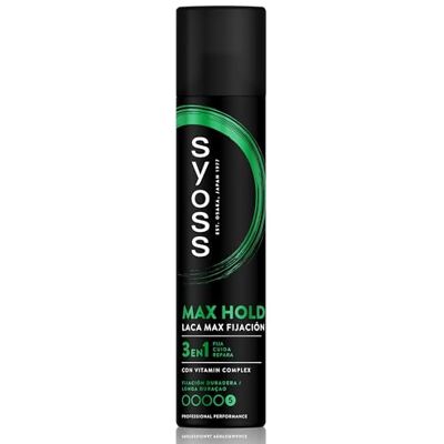 Syoss Max Fixier-Lack, 1 Stück à 300 ml, 48 Stunden Halt, schützt das Haar vor Feuchtigkeit und Sonnenstrahlen, wie frisch vom Friseur Syoss Max Fixier-Lack, 1 Stück à 300 ml, 48 Stunden Halt, schützt das Haar vor Feuchtigkeit und Sonnenstrahlen, wie frisch vom Friseur