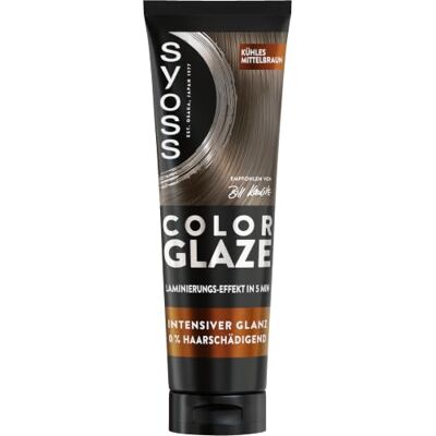 Syoss Color Glaze Glossing Kühles Mittelbraun (130 ml), Haarglossing Syoss Color Glaze Glossing Kühles Mittelbraun (130 ml), Haarglossing