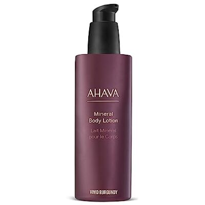 AHAVA Vivid Burgundy Mineral Body Lotion 250 ml – Zeitlose Hautpflege zur Bekämpfung von Trockenheit Hautpflege für Frauen AHAVA Vivid Burgundy Mineral Body Lotion 250 ml – Zeitlose Hautpflege zur Bekämpfung von Trockenheit Hautpflege für Frauen