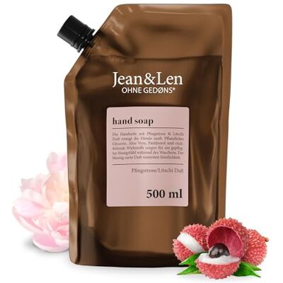 Jean & Len Hand & Body Wash Pfingstrose & Litschi, vegan, 500 ml Jean & Len Hand & Body Wash Pfingstrose & Litschi, vegan, 500 ml