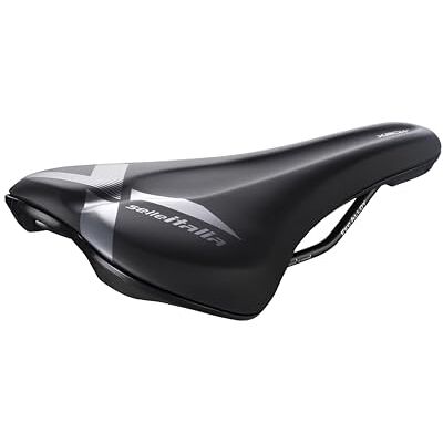 Selle Italia X-Bow – Enduro Fahrradsattel für E-Bike & E-Mountainbike, FeC-Alloy-Schiene, Stoßdämpfer Selle Italia X-Bow – Enduro Fahrradsattel für E-Bike & E-Mountainbike, FeC-Alloy-Schiene, Stoßdämpfer