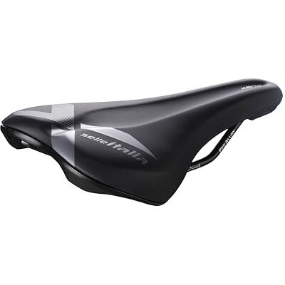 Selle Italia X-Bow – Enduro Fahrradsattel für E-Bike & E-Mountainbike, FeC-Alloy-Schiene, Stoßdämpfer Selle Italia X-Bow – Enduro Fahrradsattel für E-Bike & E-Mountainbike, FeC-Alloy-Schiene, Stoßdämpfer