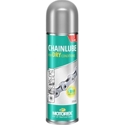SHIMANO Motorex CHAINLUBE Dry Conditions Kettenöl, Yellow Fluorescent, 300 ml SHIMANO Motorex CHAINLUBE Dry Conditions Kettenöl, Yellow Fluorescent, 300 ml