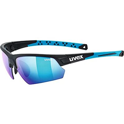 Uvex sportstyle 224 Set Sportbrille, black blue/blue, one size inkl. Wechselscheiben in den Filterkategorien 0, 1 und 3 druckfreier Sitz & perfekter Halt Uvex sportstyle 224 Set Sportbrille, black blue/blue, one size inkl. Wechselscheiben in den Filterkategorien 0, 1 und 3 druckfreier Sitz & perfekter Halt