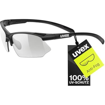 Uvex sportstyle 802 V Sportbrille für Damen und Herren selbsttönend beschlagfrei Uvex sportstyle 802 V Sportbrille für Damen und Herren selbsttönend beschlagfrei