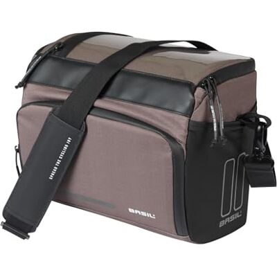 Basil Move Lenkertasche KF 7-8L Recyceltes Polyester Bag Braun Basil Move Lenkertasche KF 7-8L Recyceltes Polyester Bag Braun