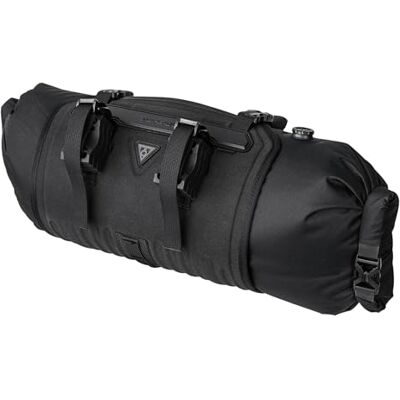 Topeak FrontLoader Fahrradpackungstasche, 8 l, Schwarz (TBP-FL2B) 8L Wasserdichter Lenker für Bikepacking, abnehmbare Trocken-, Schnellspann-Halterungen, Luftablassventil Topeak FrontLoader Fahrradpackungstasche, 8 l, Schwarz (TBP-FL2B) 8L Wasserdichter Lenker für Bikepacking, abnehmbare Trocken-, Schnellspann-Halterungen, Luftablassventil