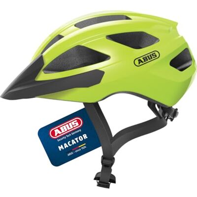 ABUS 87230 Fahrradhelm, Gelb (Signal Yellow), M (52-58 cm) ABUS 87230 Fahrradhelm, Gelb (Signal Yellow), M (52-58 cm)
