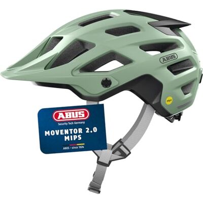 ABUS MTB-Helm Moventor 2.0 MIPS, Fahrradhelm in Grün, Größe M ABUS MTB-Helm Moventor 2.0 MIPS, Fahrradhelm in Grün, Größe M
