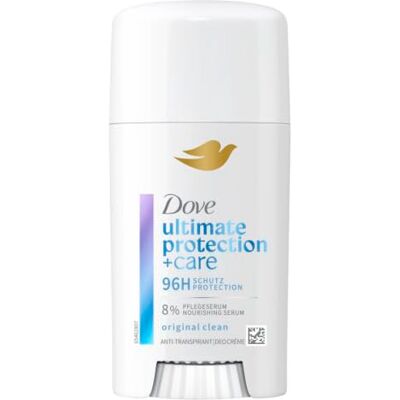 Dove ultimate protection + care Anti Transpirant Deo Creme Original Clean Deodorant für 96 Stunden extra starken Schutz mit 8% Pflegeserum 60 ml Dove ultimate protection + care Anti Transpirant Deo Creme Original Clean Deodorant für 96 Stunden extra starken Schutz mit 8% Pflegeserum 60 ml