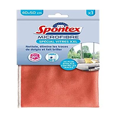 Spontex Mikroszálas Törlő - XXL-ablakokhoz - Hatékony & Újrahasználható Spontex Mikroszálas Törlő - XXL-ablakokhoz - Hatékony & Újrahasználható
