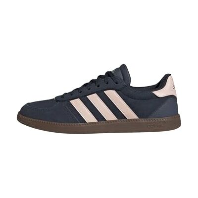 adidas Damen Breaknet Sleek Shoes, Aurora Ink/Blush Pink/FTWR White, 36 EU adidas Damen Breaknet Sleek Shoes, Aurora Ink/Blush Pink/FTWR White, 36 EU
