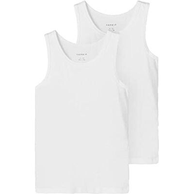 NAME IT Jungen Nkmtank Top 2p Noos Unterhose, Bright White, 86 EU NAME IT Jungen Nkmtank Top 2p Noos Unterhose, Bright White, 86 EU