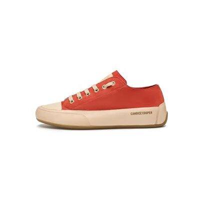 Candice Cooper Sneakers aus Leder und Veloursleder, rot 43 Candice Cooper Sneakers aus Leder und Veloursleder, rot 43
