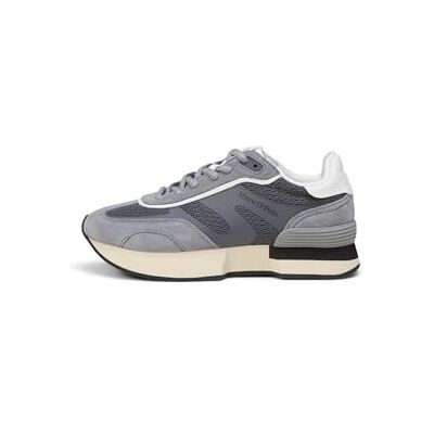 Marc O'Polo Marc OߴPolo Damen Sneaker flach sportlich Low Top, Grau (Grey), 41 Marc O'Polo Marc OߴPolo Damen Sneaker flach sportlich Low Top, Grau (Grey), 41