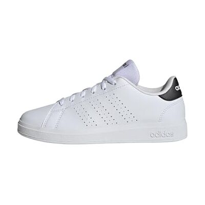 adidas Unisex Kinder Advantage Base 2.0 Junior Shoes, Cloud White/Cloud White/Core Black, 40 EU adidas Unisex Kinder Advantage Base 2.0 Junior Shoes, Cloud White/Cloud White/Core Black, 40 EU