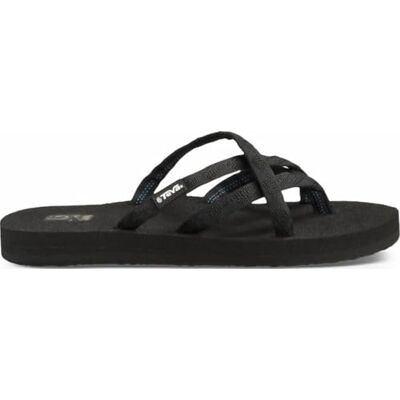 Teva Olowahu W's Damen Sport- & Outdoor Sandalen, Schwarz (mix B on Black 536), EU 42 Teva Olowahu W's Damen Sport- & Outdoor Sandalen, Schwarz (mix B on Black 536), EU 42