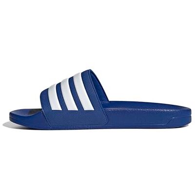 adidas Unisex Adilette Shower Slides Slipper, Royal Blue / Cloud White / Royal Blue, 42 EU adidas Unisex Adilette Shower Slides Slipper, Royal Blue / Cloud White / Royal Blue, 42 EU