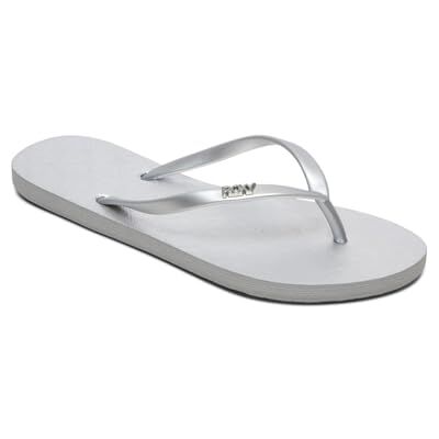Roxy Damen VIVA Zehentrenner, METALLIC SILVER, 40 EU Roxy Damen VIVA Zehentrenner, METALLIC SILVER, 40 EU