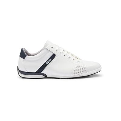 Boss Men Saturn_Lowp_lux4 A_N Sneaker White 44 EU Boss Men Saturn_Lowp_lux4 A_N Sneaker White 44 EU