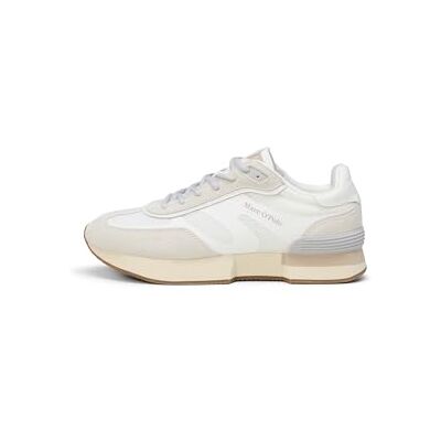 Marc O'Polo Marc OߴPolo Damen Sneaker flach sportlich Low Top, Weiß (MO'P Offwhite), 37 Marc O'Polo Marc OߴPolo Damen Sneaker flach sportlich Low Top, Weiß (MO'P Offwhite), 37