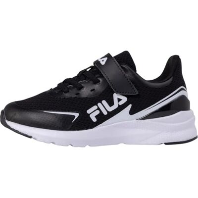 FILA Unisex Kinder Laufschuh Crusher V Kids, Black White, 34 EU FILA Unisex Kinder Laufschuh Crusher V Kids, Black White, 34 EU