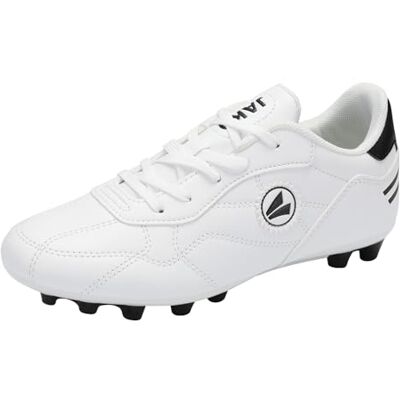JAKO Unisex J-SFG Signature Fussballschuh, White Jet Black, 46 EU JAKO Unisex J-SFG Signature Fussballschuh, White Jet Black, 46 EU