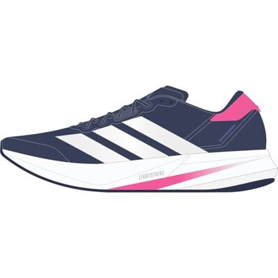 adidas Damen Duramo Speed 2 Running Shoes, tech Indigo/Zero met./Lucid pink, 42 2/3 EU adidas Damen Duramo Speed 2 Running Shoes, tech Indigo/Zero met./Lucid pink, 42 2/3 EU