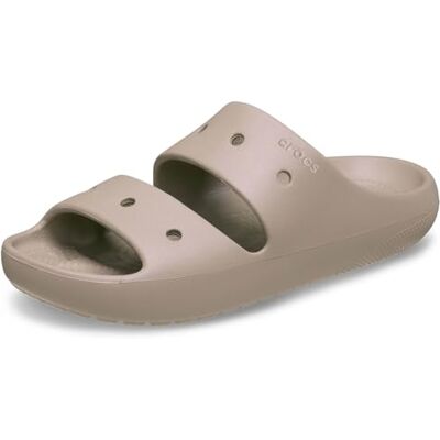Crocs Unisex Erwachsene Classic Sandal v2 Sandalen, Taupe, 48/49 EU Crocs Unisex Erwachsene Classic Sandal v2 Sandalen, Taupe, 48/49 EU