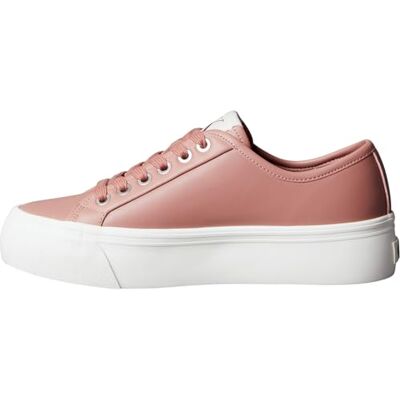 Calvin Damen Vulcanized Sneaker Lace Up Low Top, Rosa (Blush/Marshmellow), 39 Calvin Damen Vulcanized Sneaker Lace Up Low Top, Rosa (Blush/Marshmellow), 39
