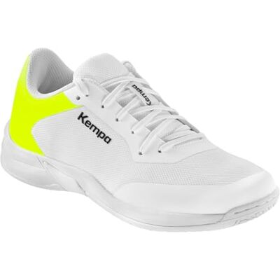 Kempa Damen Kourtfly Three W Sport-Schuhe, Weiß Fluo Gelb, 36 EU Kempa Damen Kourtfly Three W Sport-Schuhe, Weiß Fluo Gelb, 36 EU