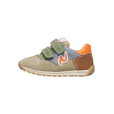 Naturino Sammy 3 VL. Suede/Net Stone-Beige-Hellblau Naturino Sammy 3 VL. Suede/Net Stone-Beige-Hellblau