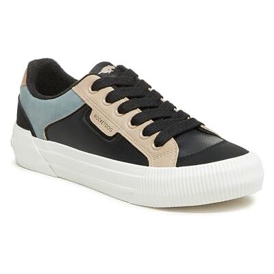 Rocket Dog Cheery Comfort Plüschschaum-Sneaker für Damen, Schwarze Kombo, 37 EU Rocket Dog Cheery Comfort Plüschschaum-Sneaker für Damen, Schwarze Kombo, 37 EU