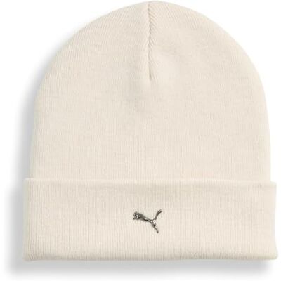 PUMA Herren Metal Cat High Crown Beanies Mit Hoher Krone, Alpine Snow, Einheitsgröße EU PUMA Herren Metal Cat High Crown Beanies Mit Hoher Krone, Alpine Snow, Einheitsgröße EU