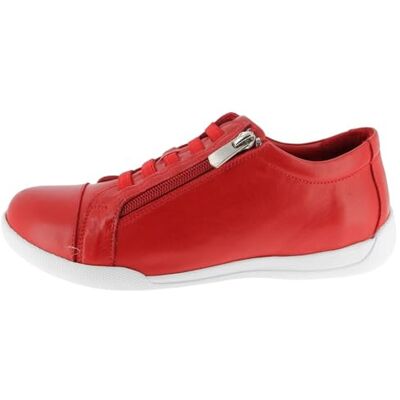 Andrea Conti Damen Low Top Sneaker, Chili, 40 EU Andrea Conti Damen Low Top Sneaker, Chili, 40 EU