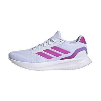 adidas Damen Runfalcon 5 Running Shoes, FTWR White/Purple Burst/semi Blue Burst, 36 EU adidas Damen Runfalcon 5 Running Shoes, FTWR White/Purple Burst/semi Blue Burst, 36 EU